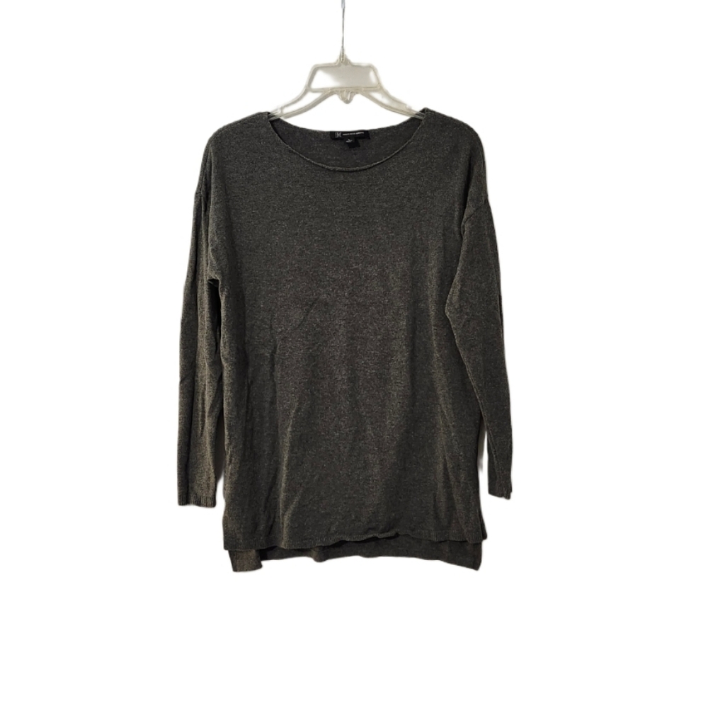 INC International concepts Women's M   Tunic Sweater  Gray